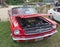 Red 1965 Ford Mustang Convertible