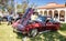 Red 1967 Corvette at the 32nd Annual Naples Depot Classic Car Show
