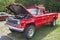 Red 1979 Jeep Pickup Truck