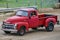 Red 3600 Chevrolet Antique Truck