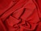 Red abstract cloth, fabric background and texture, curtain theater