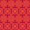 Red abstract ethnical woven raster texture seamless pattern. Ornamental illustration.
