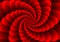 Red abstract spirals