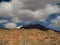 Red Abyaneh landscape view