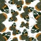 Red admiral butterfly pattern