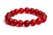 Red of agate, jasper bracelet lucky stone