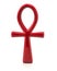 Red Ankh symbol,Egyptian Cross
