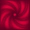Red anstract background with radial ornament