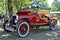 A Red Antique Race Car, Brooks, Oregon