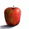 Red Apple Digital Painting