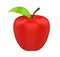 Red Apple Isolated