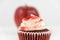 Red apple vs red velvet cupcake