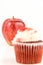 Red apple vs red velvet cupcake