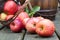 Red Apples Spilled From a Basket