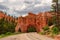 Red Arch road tunnel on the way to Bryce Canyon