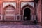 Red Arches and Arched Doorways with Marble Inlay Designs