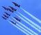 The Red Arrows caught at Cosford Airshow