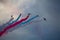 The Red Arrows, officially known as the Royal Air Force Aerobatic Team