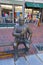 Red Auerbach statue, Boston, Massachusetts, USA