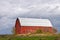 Red barn, American countryside