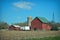 Red Barn Corn Field