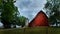 Red Barn at Dusk