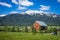 Red barn in Oregon