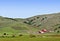 Red Barns, Green Rolling Hills, California