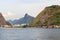 Red beach Christ the Redeemer Morro da Urca, Rio de Janeiro