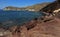 Red beach. Santorini, Cycladic Islands, Greece. Beautiful summer landscape with one of the most famous beaches in the world