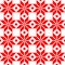 Red Belorussian sacred ethnic ornament, seamless pattern. Vector illustration. Slovenian Traditional Pattern Ornament.