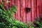 Red Bird House attached to Red Barn