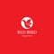 Red Bird logo template