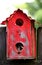 Red Birdhouse