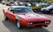 Red and Black 1968 Plymouth GTX