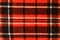 Red and black buffalo plaid seamless pattern. Classic red Scottish gingham pattern texture. Lumberjack background.