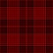 Red and black check plaid pattern vector. Seamless glen plaid graphic for Christmas skirt, blanket, throw.