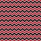 Red and Black Chevron Seamless Pattern