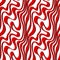 Red and black graphic waves. Seamless pattern. Vector illustration