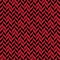 Red and Black Herringbone Seamless Pattern