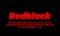 Red and black line bold  alphabet or letter text effect or font effect design