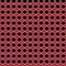 Red and Black Quatrefoil Seamless Pattern