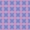 Red blue checked allover seamless pattern. Hand dr