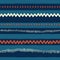 Red and blue tribal doodle pattern. Seamless vector background abstract horizontal lines, zigzag, dots, stripes. Texture for