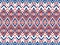 Red, Blue, and White Patriotic Ikat Geometric Seamless Pattern Background