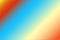 Red blue yellow background. Vivid sunset color gradient. Soft multicolored backdrop. Trendy color gradient banner