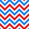 Red and blue zigzag seamless pattern