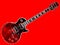 Red Blues Guitar Grunge