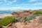 Red Bluff Beach: Sandstone and Sea