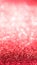 Red blur glitter Christmas and Valentine`s day bokeh background with blurry silver white sparkling light of metallic glitz texture